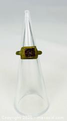 MaxSold Auction: Ancient Roman | Bronze Ring with Red Glass Intaglio | Circa 2nd Century AD - Maxsold Signature - Museum-Quality Artifacts, Ancient Antiquities and Collector Finds (CAN and US Shipping)