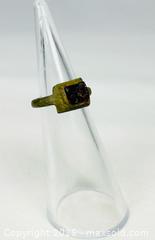 MaxSold Auction: Ancient Roman | Bronze Ring with Red Glass Intaglio | Circa 2nd Century AD - Maxsold Signature - Museum-Quality Artifacts, Ancient Antiquities and Collector Finds (CAN and US Shipping)