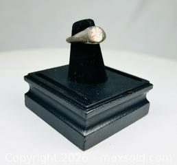MaxSold Auction: Ancient Silver Ring with Carnelian Intaglio | Circa 1st Millennium BCE - Maxsold Signature - Museum-Quality Artifacts, Ancient Antiquities and Collector Finds (CAN and US Shipping)
