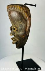 MaxSold Auction: Antique Baule Tribal Mask | Ivory Coast | Early 20th Century - Maxsold Signature - Museum-Quality Artifacts, Ancient Antiquities and Collector Finds (CAN and US Shipping)