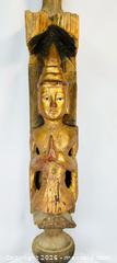 MaxSold Auction: Antique Burmese Temple Finial with Gilded Buddha Figure Circa 19th-20th Century - Maxsold Signature - Museum-Quality Artifacts, Ancient Antiquities and Collector Finds (CAN and US Shipping)