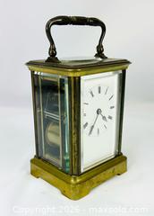 MaxSold Auction: Antique French Carriage Clock by Jules Bunelot | Late 19th Century - Maxsold Signature - Museum-Quality Artifacts, Ancient Antiquities and Collector Finds (CAN and US Shipping)