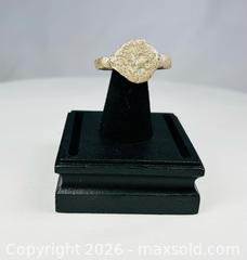 MaxSold Auction: Bronze/Brass Signet Ring with Lion and Antelope Motif | Circa 224–651 CE - Maxsold Signature - Museum-Quality Artifacts, Ancient Antiquities and Collector Finds (CAN and US Shipping)