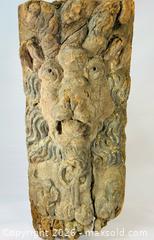 MaxSold Auction: Carved Lion Mascaron In Hardwood With Traces Of Gilding | Continental Europe | Circa 1650–1750 - Maxsold Signature - Museum-Quality Artifacts, Ancient Antiquities and Collector Finds (CAN and US Shipping)