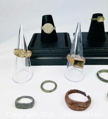 MaxSold Auction: Collection of 15 Ancient & Medieval Rings | Egypt to Europe | 1000 BCE – 15th Century CE - Maxsold Signature - Museum-Quality Artifacts, Ancient Antiquities and Collector Finds (CAN and US Shipping)