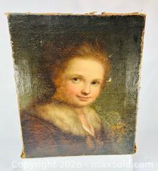 MaxSold Auction: Dutch–German School Oil on Canvas | Portrait of a Young Woman | Circa 1800 - Maxsold Signature - Museum-Quality Artifacts, Ancient Antiquities and Collector Finds (CAN and US Shipping)
