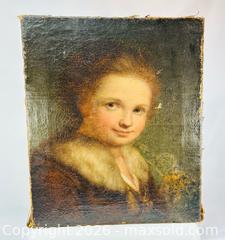 MaxSold Auction: Dutch–German School Oil on Canvas | Portrait of a Young Woman | Circa 1800 - Maxsold Signature - Museum-Quality Artifacts, Ancient Antiquities and Collector Finds (CAN and US Shipping)