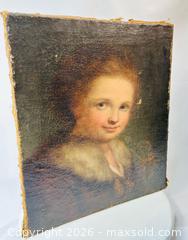 MaxSold Auction: Dutch–German School Oil on Canvas | Portrait of a Young Woman | Circa 1800 - Maxsold Signature - Museum-Quality Artifacts, Ancient Antiquities and Collector Finds (CAN and US Shipping)