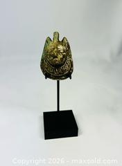 MaxSold Auction: Egyptian Amulet of Lion God Maahes | Circa 1070 to 664BCE - Maxsold Signature - Museum-Quality Artifacts, Ancient Antiquities and Collector Finds (CAN and US Shipping)