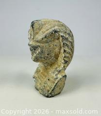 MaxSold Auction: Egyptian Pharaoh Head Fragment | Grand Tour Collectible | Circa 1800–1920 - Maxsold Signature - Museum-Quality Artifacts, Ancient Antiquities and Collector Finds (CAN and US Shipping)
