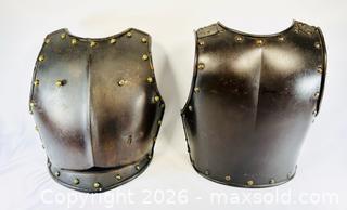 MaxSold Auction: French Cuirassier Brass-Studded Breastplate & Backplate | Circa Early 19th Century - Maxsold Signature - Museum-Quality Artifacts, Ancient Antiquities and Collector Finds (CAN and US Shipping)