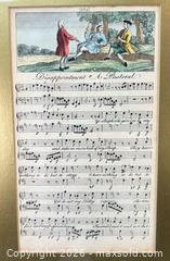 MaxSold Auction: Georgian Musical Pastoral | Hand-Colored Engraved Sheet “Disappointment” | England | Circa 1780–1800 - Maxsold Signature - Museum-Quality Artifacts, Ancient Antiquities and Collector Finds (CAN and US Shipping)