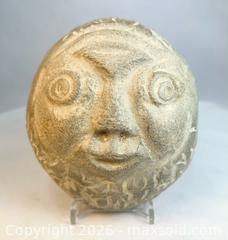 MaxSold Auction: Hand-Carved | Folk Art Stone Face | Effigy Sculpture | Early 20th Century - Maxsold Signature - Museum-Quality Artifacts, Ancient Antiquities and Collector Finds (CAN and US Shipping)