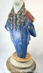 MaxSold Auction: Hand-Carved | Spanish Colonial | Virgin Mary & Child | Circa 18th Century - Maxsold Signature - Museum-Quality Artifacts, Ancient Antiquities and Collector Finds (CAN and US Shipping)