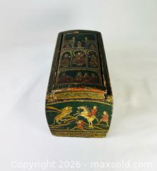MaxSold Auction: Indian Ganjifa Playing Cards | 98 Hand-Painted Circular Cards in Decorative Wooden Box | 19th Century - Maxsold Signature - Museum-Quality Artifacts, Ancient Antiquities and Collector Finds (CAN and US Shipping)