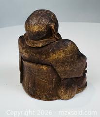 MaxSold Auction: Japanese Carved Wooden Hotei Figure / Netsuke-Style Sculpture | Edo–Meiji Period - Maxsold Signature - Museum-Quality Artifacts, Ancient Antiquities and Collector Finds (CAN and US Shipping)