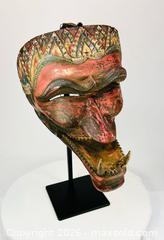 MaxSold Auction: Javanese | Carved Wooden Cakil Mask | Late 19th Century - Maxsold Signature - Museum-Quality Artifacts, Ancient Antiquities and Collector Finds (CAN and US Shipping)