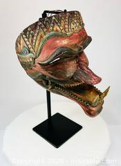MaxSold Auction: Javanese | Carved Wooden Cakil Mask | Late 19th Century - Maxsold Signature - Museum-Quality Artifacts, Ancient Antiquities and Collector Finds (CAN and US Shipping)