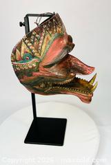 MaxSold Auction: Javanese | Carved Wooden Cakil Mask | Late 19th Century - Maxsold Signature - Museum-Quality Artifacts, Ancient Antiquities and Collector Finds (CAN and US Shipping)