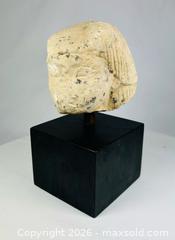 MaxSold Auction: Limestone Canopic Jar Lid of Imsety | Protective Son of Horus from the New Kingdom | Circa 1550–1070 BCE - Maxsold Signature - Museum-Quality Artifacts, Ancient Antiquities and Collector Finds (CAN and US Shipping)
