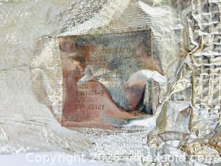 MaxSold Auction: NASA Shuttle Blanket Insulation Actuator Pitch TVC | 1984 Flown Space Shuttle Artifact - Maxsold Signature - Museum-Quality Artifacts, Ancient Antiquities and Collector Finds (CAN and US Shipping)