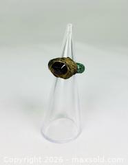 MaxSold Auction: Neo-Assyrian | Bronze Ring with Garnet Intaglio | Circa 9th to 7th Century BCE - Maxsold Signature - Museum-Quality Artifacts, Ancient Antiquities and Collector Finds (CAN and US Shipping)