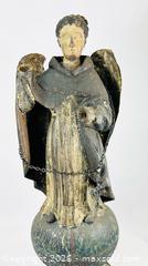 MaxSold Auction: Polychrome Wooden Angel Statue | Spanish Colonial Ecclesiastical Art | 18th–19th Century Mexico - Maxsold Signature - Museum-Quality Artifacts, Ancient Antiquities and Collector Finds (CAN and US Shipping)