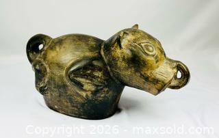 MaxSold Auction: Pre-Columbian Moche Stirrup Sprouted Vessel | Circa 200 – 700 AD - Maxsold Signature - Museum-Quality Artifacts, Ancient Antiquities and Collector Finds (CAN and US Shipping)