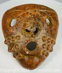 MaxSold Auction: Pre-Columbian | Terracotta Ritual Mask with Nodular Ornamentation | Circa 500 BCE – 900 CE - Maxsold Signature - Museum-Quality Artifacts, Ancient Antiquities and Collector Finds (CAN and US Shipping)