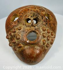 MaxSold Auction: Pre-Columbian | Terracotta Ritual Mask with Nodular Ornamentation | Circa 500 BCE – 900 CE - Maxsold Signature - Museum-Quality Artifacts, Ancient Antiquities and Collector Finds (CAN and US Shipping)