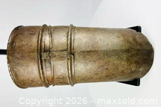 MaxSold Auction: Renaissance | Knight’s Upper Arm Defense | 16th Century Upper Cannon Armor - Maxsold Signature - Museum-Quality Artifacts, Ancient Antiquities and Collector Finds (CAN and US Shipping)