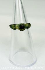 MaxSold Auction: Roman Imperial | Bronze Ring with Deep Red Garnet Stone | Circa 2nd Century AD - Maxsold Signature - Museum-Quality Artifacts, Ancient Antiquities and Collector Finds (CAN and US Shipping)