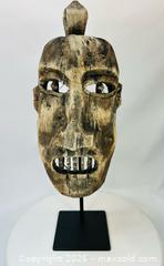 MaxSold Auction: Shaman’s Wooden Spirit Mask | Thailand | Mien Tribe | 20th Century - Maxsold Signature - Museum-Quality Artifacts, Ancient Antiquities and Collector Finds (CAN and US Shipping)