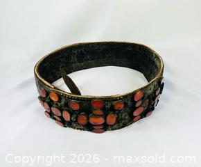 MaxSold Auction: Southern Russian Jewish Bridal Belt | Brass and Cornelian Stones | 17th–18th Century - Maxsold Signature - Museum-Quality Artifacts, Ancient Antiquities and Collector Finds (CAN and US Shipping)