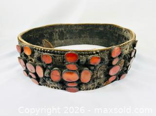 MaxSold Auction: Southern Russian Jewish Bridal Belt | Brass and Cornelian Stones | 17th–18th Century - Maxsold Signature - Museum-Quality Artifacts, Ancient Antiquities and Collector Finds (CAN and US Shipping)