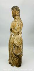 MaxSold Auction: Spanish Colonial | Carved Wooden Santos Figure | Virgin Mary | Circa 18th Century - Maxsold Signature - Museum-Quality Artifacts, Ancient Antiquities and Collector Finds (CAN and US Shipping)