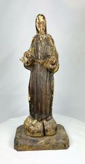 MaxSold Auction: Spanish Colonial Santo Hand-Carved Wooden Religious Statue | 18th-19th Century - Maxsold Signature - Museum-Quality Artifacts, Ancient Antiquities and Collector Finds (CAN and US Shipping)
