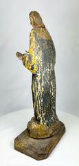 MaxSold Auction: Spanish Colonial Santo Hand-Carved Wooden Religious Statue | 18th-19th Century - Maxsold Signature - Museum-Quality Artifacts, Ancient Antiquities and Collector Finds (CAN and US Shipping)