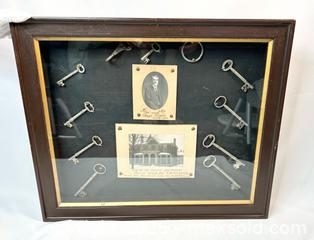 MaxSold Auction: T. McCormick Factory Keys | Night Watchman Hugh Newell Provenance | Circa 1867–1872 - Maxsold Signature - Museum-Quality Artifacts, Ancient Antiquities and Collector Finds (CAN and US Shipping)