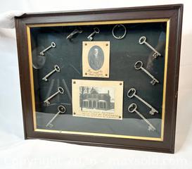 MaxSold Auction: T. McCormick Factory Keys | Night Watchman Hugh Newell Provenance | Circa 1867–1872 - Maxsold Signature - Museum-Quality Artifacts, Ancient Antiquities and Collector Finds (CAN and US Shipping)