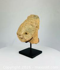MaxSold Auction: Terracotta Head Fragment | Bura Culture | Circa 300-1100 CE - Maxsold Signature - Museum-Quality Artifacts, Ancient Antiquities and Collector Finds (CAN and US Shipping)