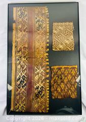 MaxSold Auction: Three | Ancient Peruvian | Textile Fragments | Circa 1000-1470 CE - Maxsold Signature - Museum-Quality Artifacts, Ancient Antiquities and Collector Finds (CAN and US Shipping)