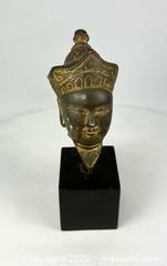 MaxSold Auction: Tibetan Buddha Head with Crown | Fragmentary Sculpture | 18th–19th Century - Maxsold Signature - Museum-Quality Artifacts, Ancient Antiquities and Collector Finds (CAN and US Shipping)