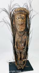 MaxSold Auction: Traditional Papua New Guinea | Ancestor Spirit Figure | Cowrie Shell & Feather Adorned | Circa Late 19th – Early 20th Century - Maxsold Signature - Museum-Quality Artifacts, Ancient Antiquities and Collector Finds (CAN and US Shipping)