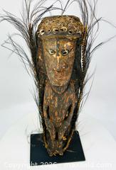 MaxSold Auction: Traditional Papua New Guinea | Ancestor Spirit Figure | Cowrie Shell & Feather Adorned | Circa Late 19th – Early 20th Century - Maxsold Signature - Museum-Quality Artifacts, Ancient Antiquities and Collector Finds (CAN and US Shipping)