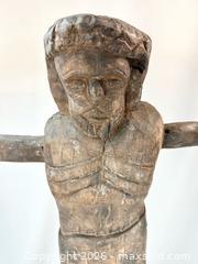 MaxSold Auction: Very Large Antique Spanish Colonial Folk Art | Corpus Christi Wood Sculpture | Circa 17th–19th Century - Maxsold Signature - Museum-Quality Artifacts, Ancient Antiquities and Collector Finds (CAN and US Shipping)