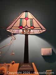 MaxSold Auction: Tiffany Stained Glass Table Lamp - Arts & Crafts Style - Vancouver (British Columbia, Canada) SELLER MANAGED Estate Sale Online Auction - Adanac Street