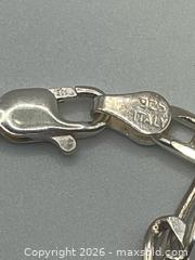 MaxSold Auction: Italian 925 Silver bracelets and necklace and vintage silver choker  - Hamilton (Ontario, Canada) PARTNER MANAGED Downsizing Online Auction - Highgate Drive