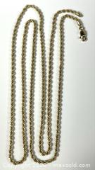 MaxSold Auction: 14Kt Yellow Gold Rope Chain - Campbell (California, USA) PARTNER MANAGED Estate Sale Online Auction -  Dell Avenue
