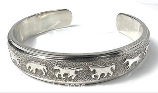 MaxSold Auction: Ben Nighthorse Sterling Silver Bracelet - Campbell (California, USA) PARTNER MANAGED Estate Sale Online Auction -  Dell Avenue